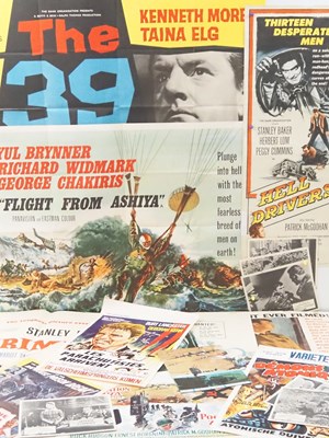 Lot 453 - A selection of international thriller movie...