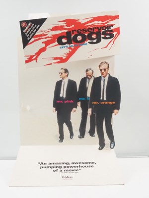 Lot 470 - RESERVOIR DOGS (1992) - cinema standee for the...
