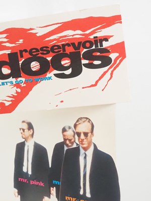 Lot 470 - RESERVOIR DOGS (1992) - cinema standee for the...