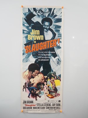 Lot 474 - SLAUGHTER (1972) (JIM BROWN) - US insert with...