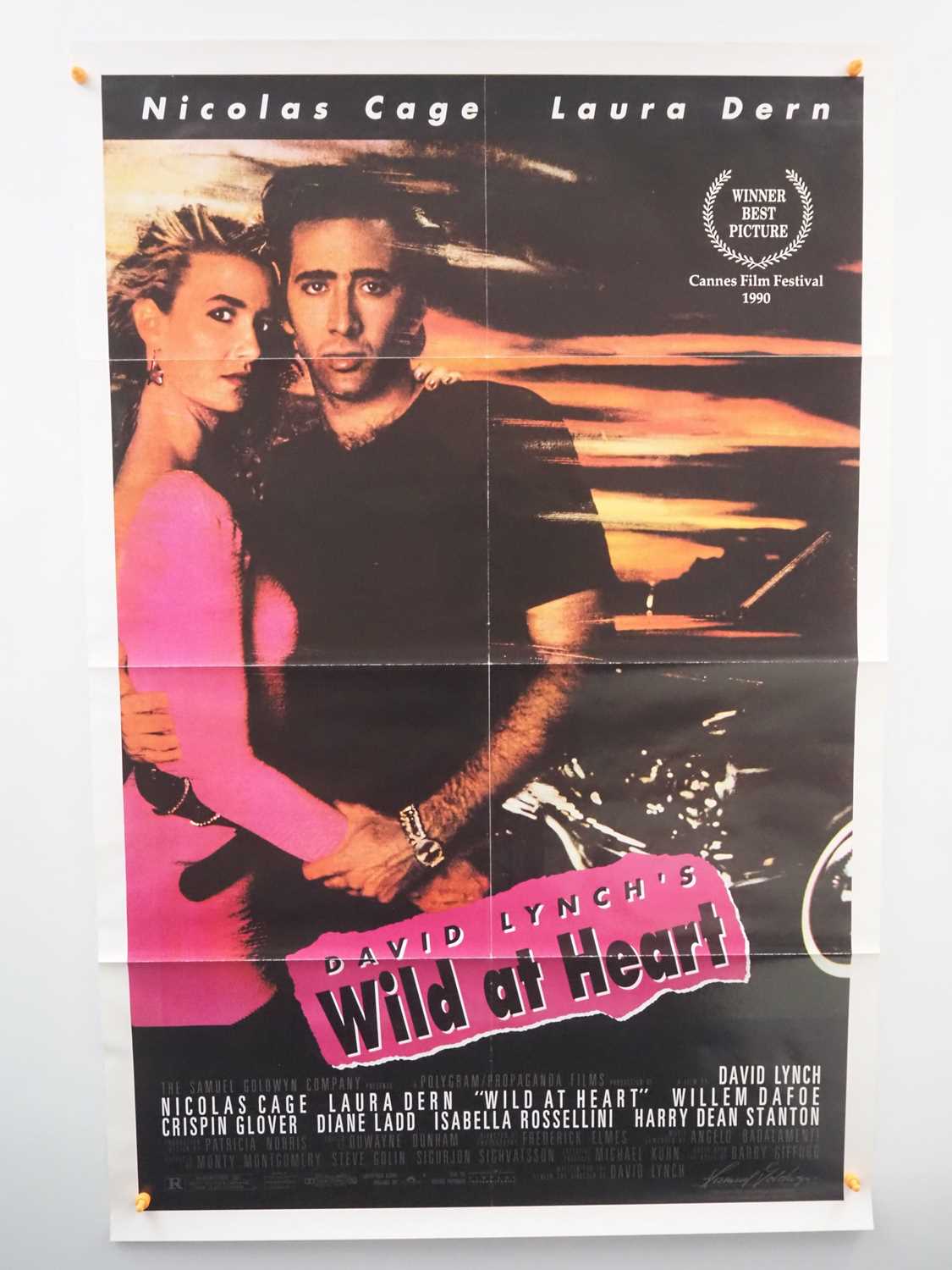 Lot 482 - WILD AT HEART - International one sheet poster...