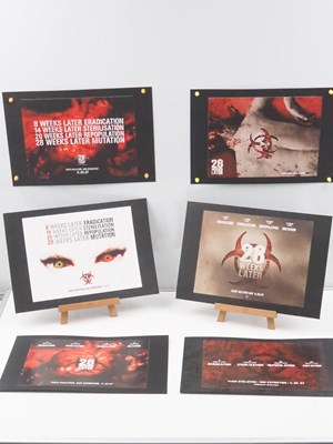 Lot 483 - 28 WEEKS LATER - A group of mounted poster...