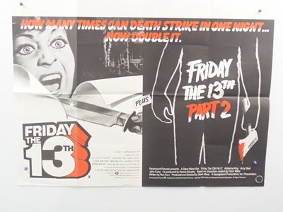 Lot 494 - FRIDAY THE 13TH PART 1 / PART 2 (1981) - UK...