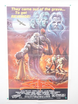 Lot 514 - SCALPS (1984) - US one sheet movie poster -...