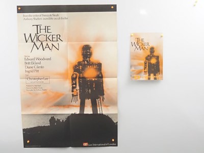 Lot 522 - THE WICKER MAN (1973) - UK one sheet film...