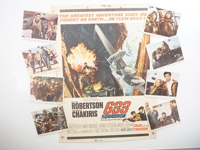 Lot 531 - 633 SQUADRON (1964) - A US 30 x 40 movie...