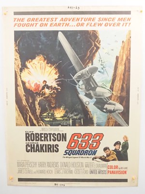 Lot 531 - 633 SQUADRON (1964) - A US 30 x 40 movie...