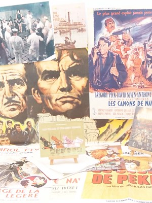 Lot 533 - A group of international war film memorabilia...