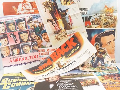 Lot 537 - A selection of UK Quad film posters for...