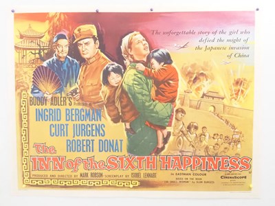 Lot 543 - INN OF THE SIXTH HAPPINESS (1959) UK Quad film...