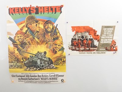 Lot 544 - KELLY'S HEROES (1970) Danish One sheet...