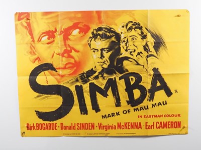Lot 548 - A group of UK film posters comprising: THE...