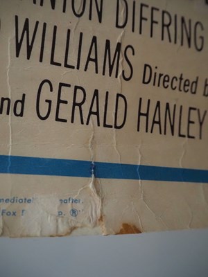 Lot 551 - THE BLUE MAX (1966) US 60x40 - rolled - repairs