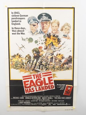 Lot 553 - THE EAGLE HAS LANDED (1977) US one sheet, one...