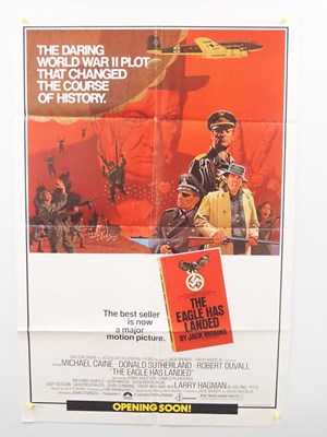 Lot 553 - THE EAGLE HAS LANDED (1977) US one sheet, one...