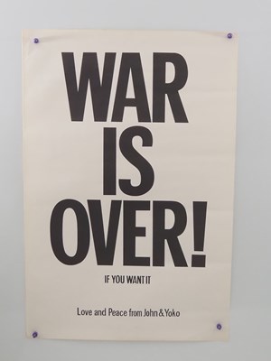 Lot 569 - WAR IS OVER - If You Want It - original 1969...