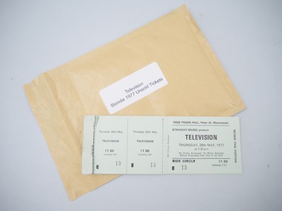 Lot 572 - A book of unsold concert tickets for 26th May...