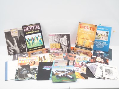 Lot 583 - A selection of tour programmes and magazines...