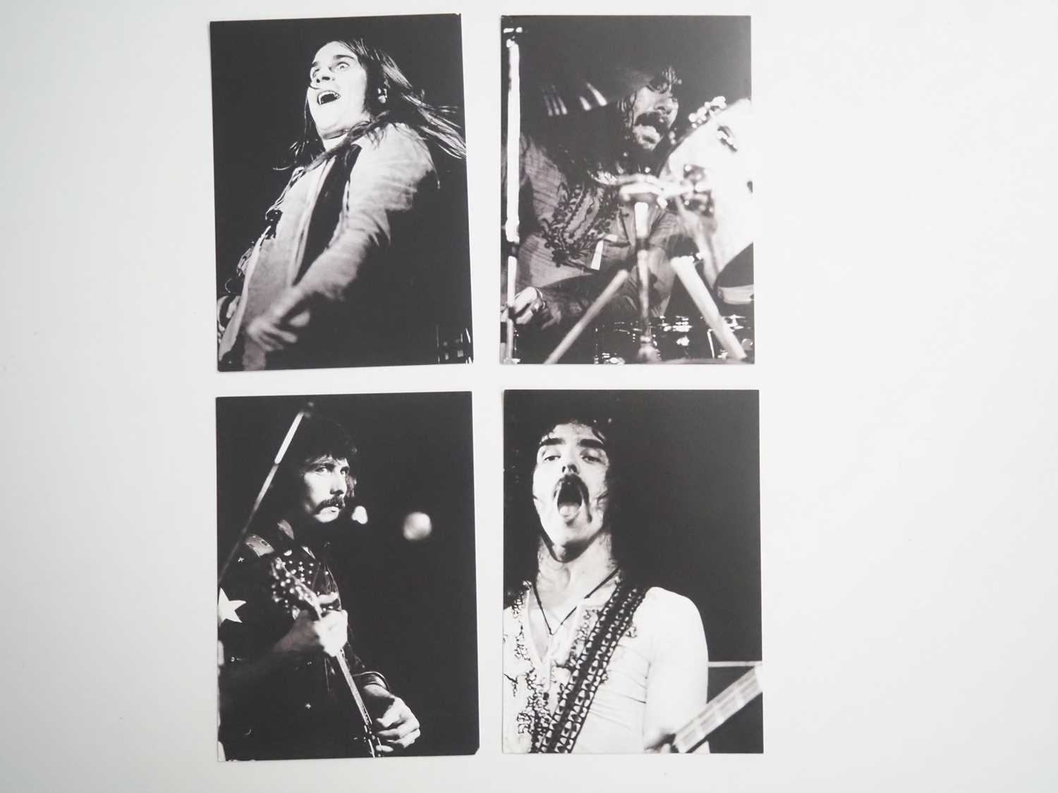 Lot 588 - BLACK SABBATH (1970s) A set of 4 postcards...