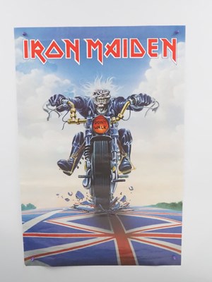 Lot 612 - IRON MAIDEN (1989) A promotional poster 23.5"...