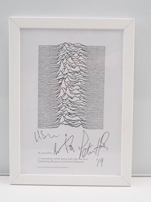 Lot 620 - JOY DIVISION UNKNOWN PLEASURES - Framed...