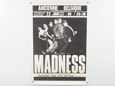 Lot 626 - MADNESS 'ANCIENNE BELGIQUE' 22 January 1980 -...