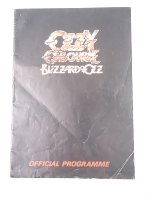 Lot 638 - OZZY OSBOURNE (1980) 'Blizzard of Oz' tour...
