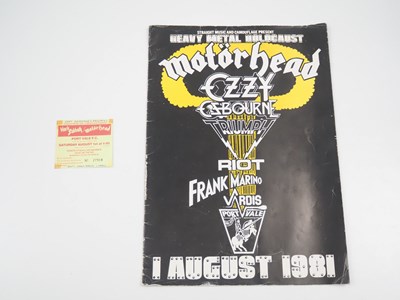Lot 640 - OZZY OSBOURNE (1981) 'Heavy Metal Holocaust'...