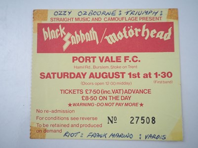 Lot 640 - OZZY OSBOURNE (1981) 'Heavy Metal Holocaust'...