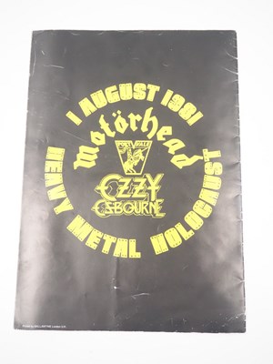 Lot 640 - OZZY OSBOURNE (1981) 'Heavy Metal Holocaust'...