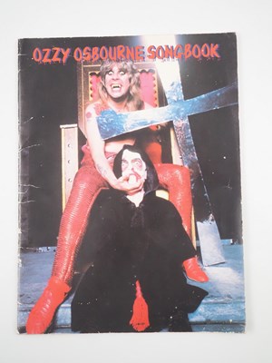 Lot 641 - OZZY OSBOURNE (1981) 'Ozzy' song book...
