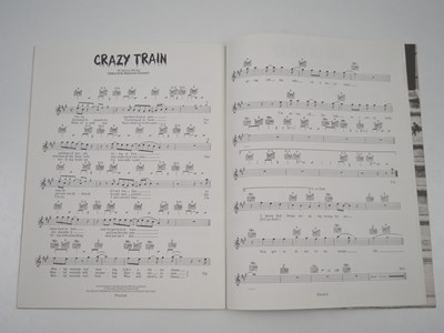 Lot 641 - OZZY OSBOURNE (1981) 'Ozzy' song book...