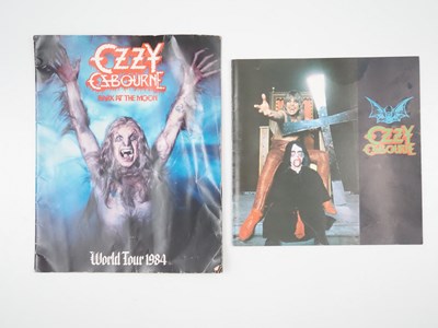 Lot 642 - OZZY OSBOURNE (1983/1984) A pair of concert...