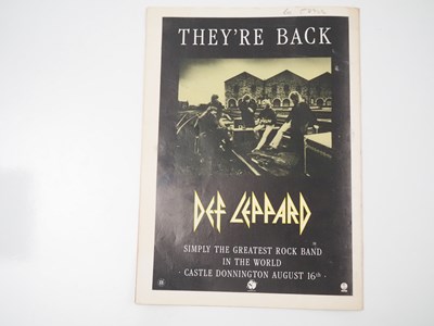 Lot 643 - OZZY OSBOURNE (1986) 'Monsters of Rock'...