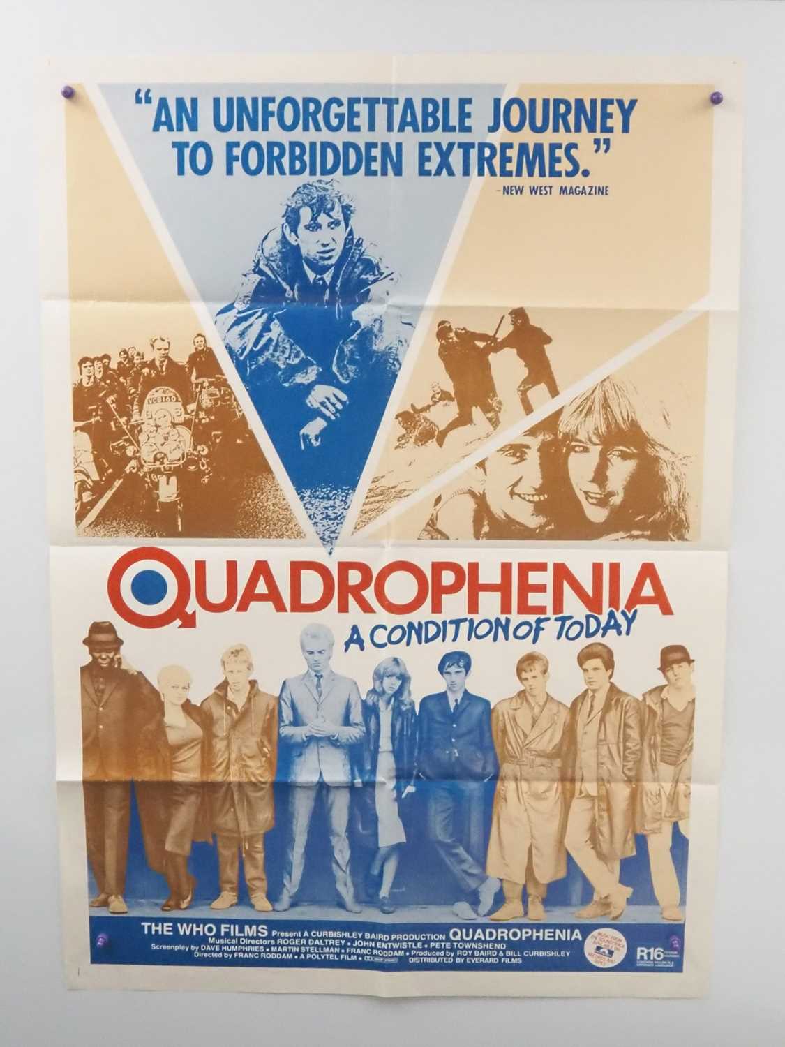 Lot 661 - QUADROPHENIA (1979) - Original Australian one...