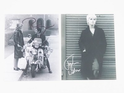 Lot 664 - QUADROPHENIA: A pair of signed black/white...