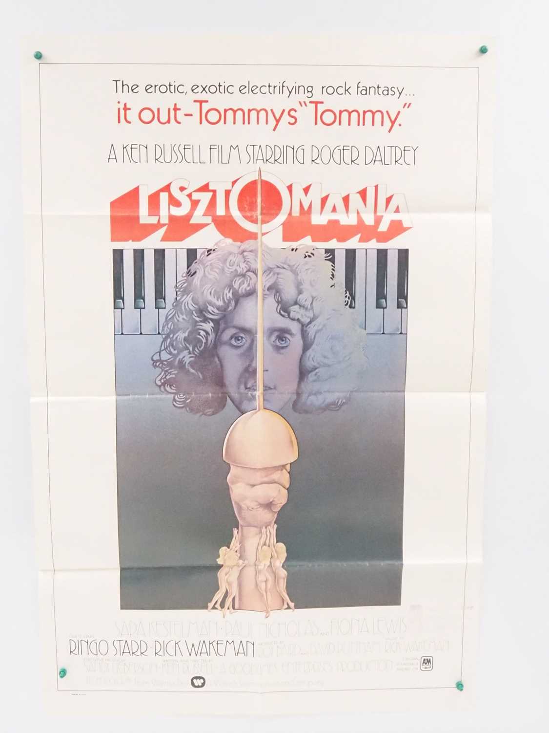Lot 668 - ROGER DALTREY - LISZTOMANIA (1975) - US one...