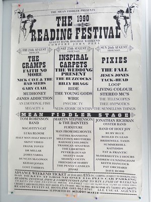 Lot 670 - READING FESTIVAL (1990) - THE CRAMPS, FAITH NO...