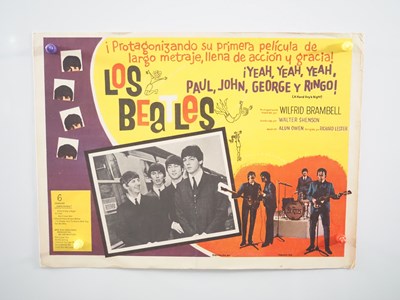 Lot 673 - THE BEATLES: HARD DAY'S NIGHT (1964) Mexican...