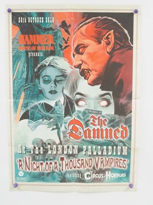 Lot 678 - THE DAMNED (2019) Graham Humphries art poster...