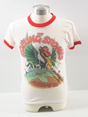 Lot 681 - THE ROLLING STONES (1982) European Tour Shirt -...