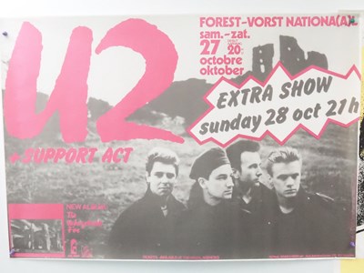 Lot 692 - A selection of punk/post punk music posters...