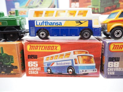 Lot 11 - A group of MATCHBOX Superfast series vehicles...