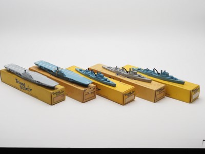 Lot 13 - A group of five TRIANG MINIC Ships - M761 HMS...