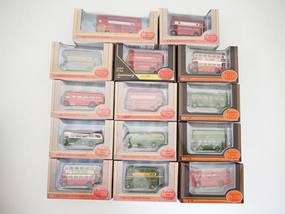 Lot 21 - A group of EFE 1:76 scale diecast buses, all...