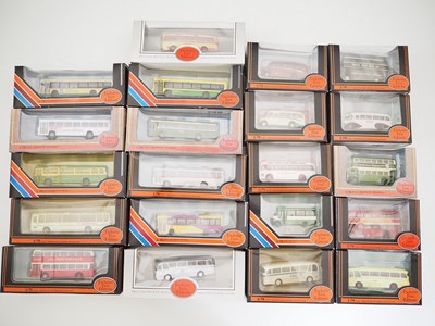 Lot 25 - A group of EFE 1:76 scale diecast buses, all...