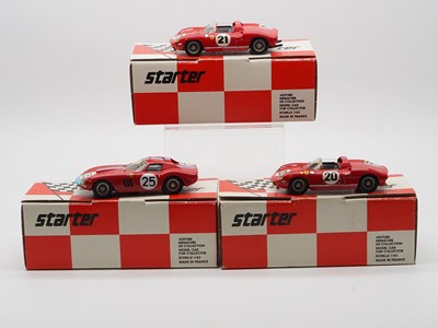 Lot 42 - A group of 1:43 scale hand built resin models...
