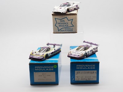 Lot 43 - A group of 1:43 scale hand built resin models...