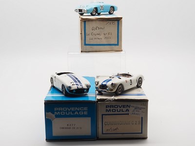 Lot 45 - A group of 1:43 scale hand built resin models...