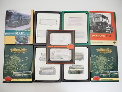 Lot 55 - A group of EFE 1:76 scale diecast bus gift...